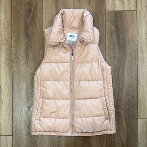 Old Navy Blush Puffer Vest